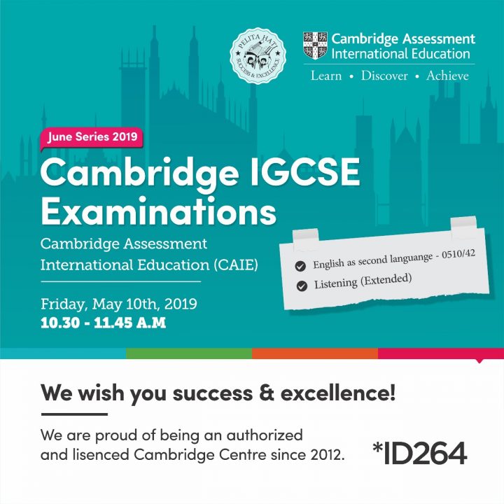 Pelita Hati Held IGCSE TEST